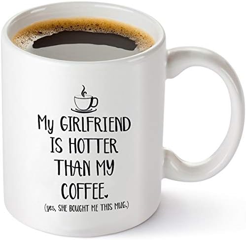 Моето момиче е по-Горещо, отколкото ми Кафе, Забавна чаша - най-Добрите подаръци за момче - Уникална Идея за